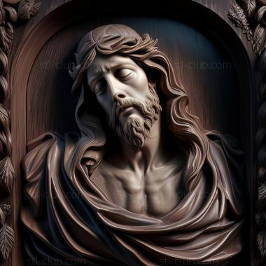 3D model st jesus (STL)